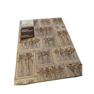 Anita Goodesign Bottle Vases Quilt Embroidery Mix & Match Collection CD 425AGHD